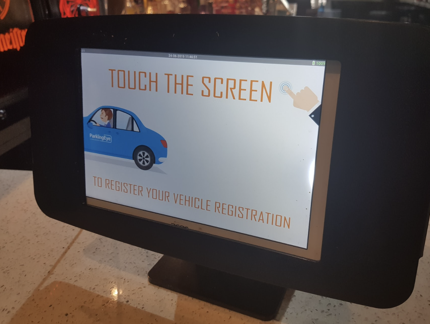 ParkingEye Terminal project preview